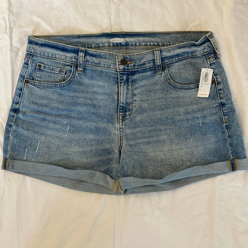 Old Navy Size 14 Light Wash Jean Shorts